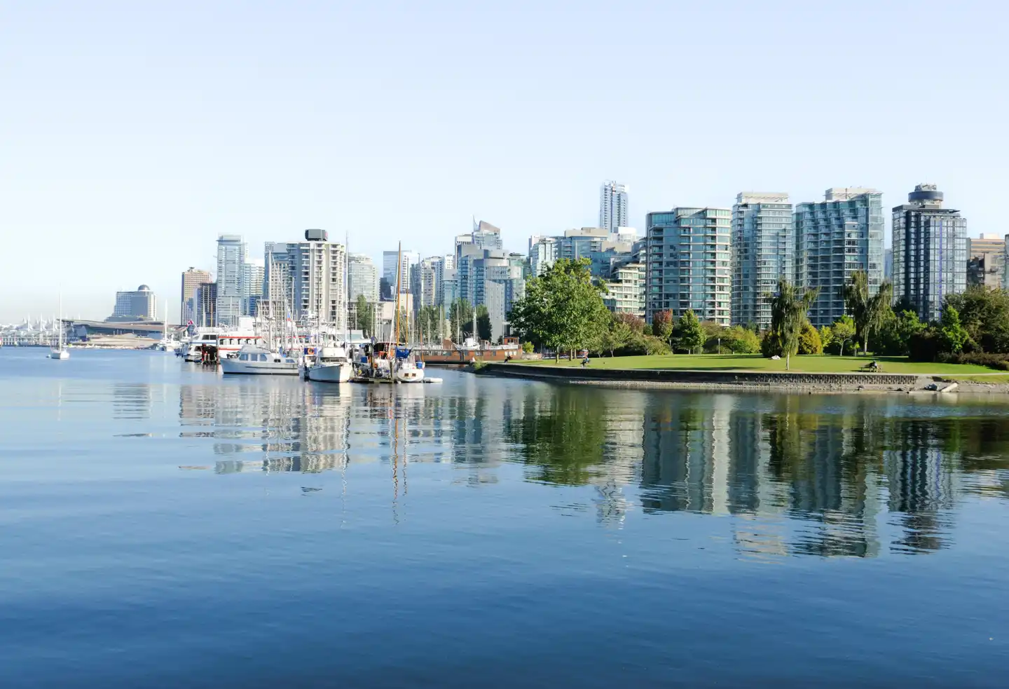 Städtetrip August: Coal Harbour Skyline von Vancouver