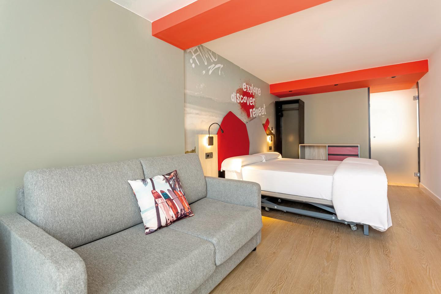 Wohnbeispiel Doppelzimmer The Flow