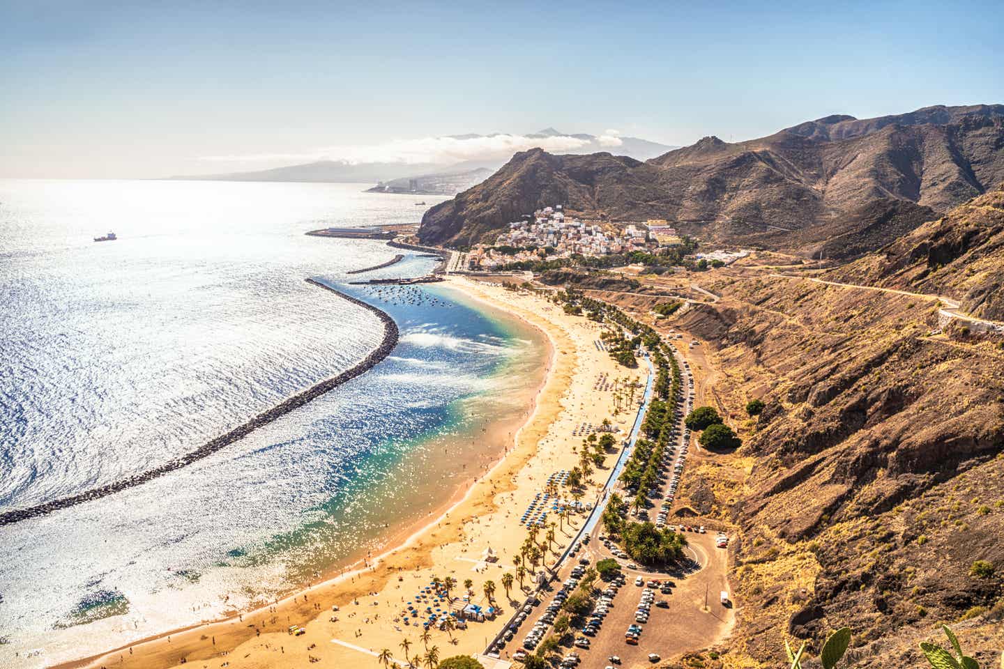 Last Minute Strand las Teresitas auf Teneriffa