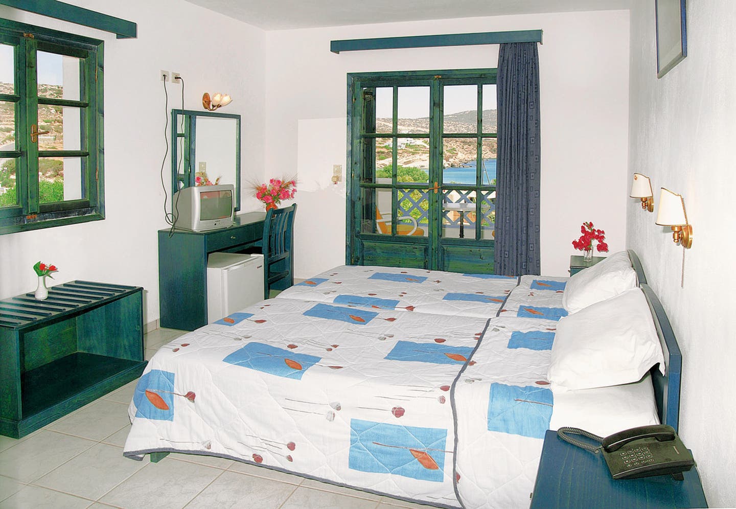 Wohnbeispiel Doppelzimmer Bergblick