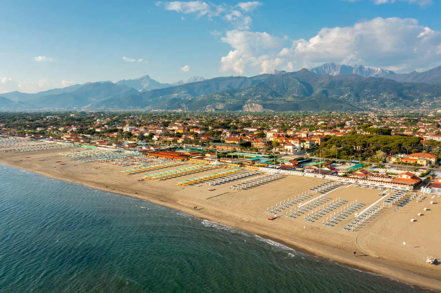 Strand in Forte des Marmi