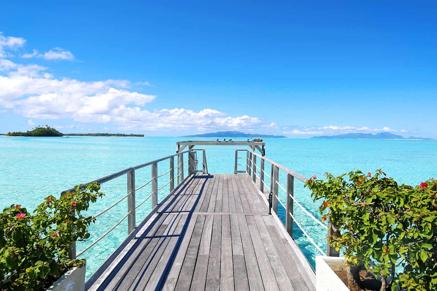 Trauminselkulisse auf Bora Bora