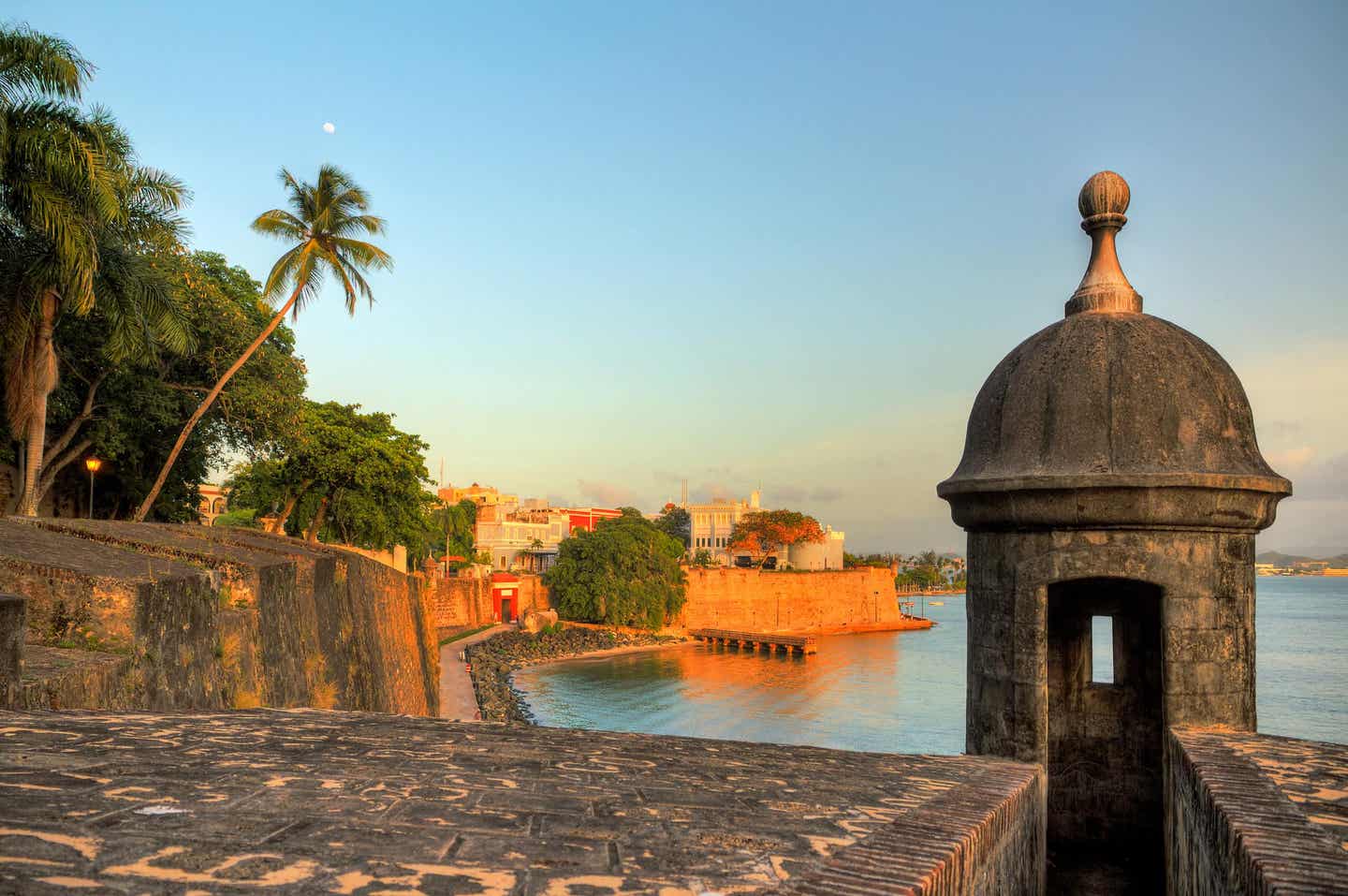 Puerto Rico Sehenswürdigkeiten: Die Festungsanlagen Castillo Fuerte de San Felipe del Morro