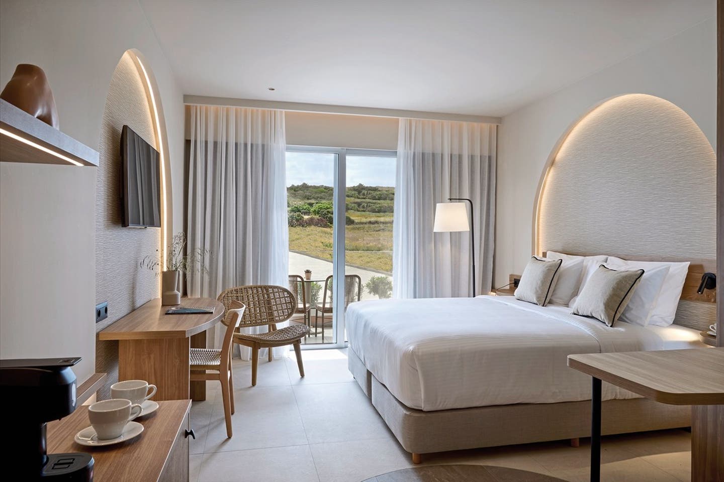 Wohnbeispiel Doppelzimmer Deluxe Gartenblick