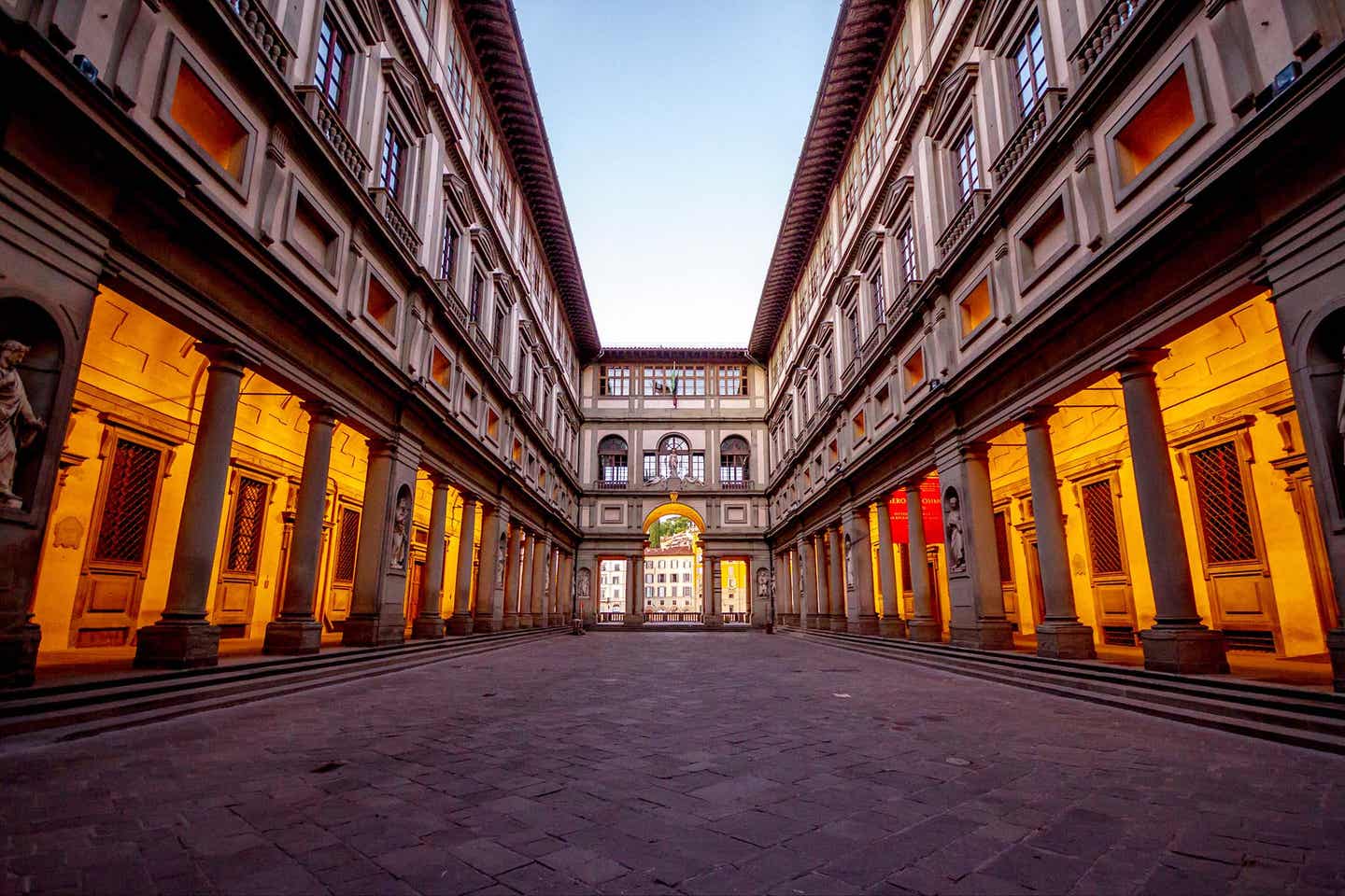 Florenz Sehenswürdigkeiten: Die Uffizi Gallerie