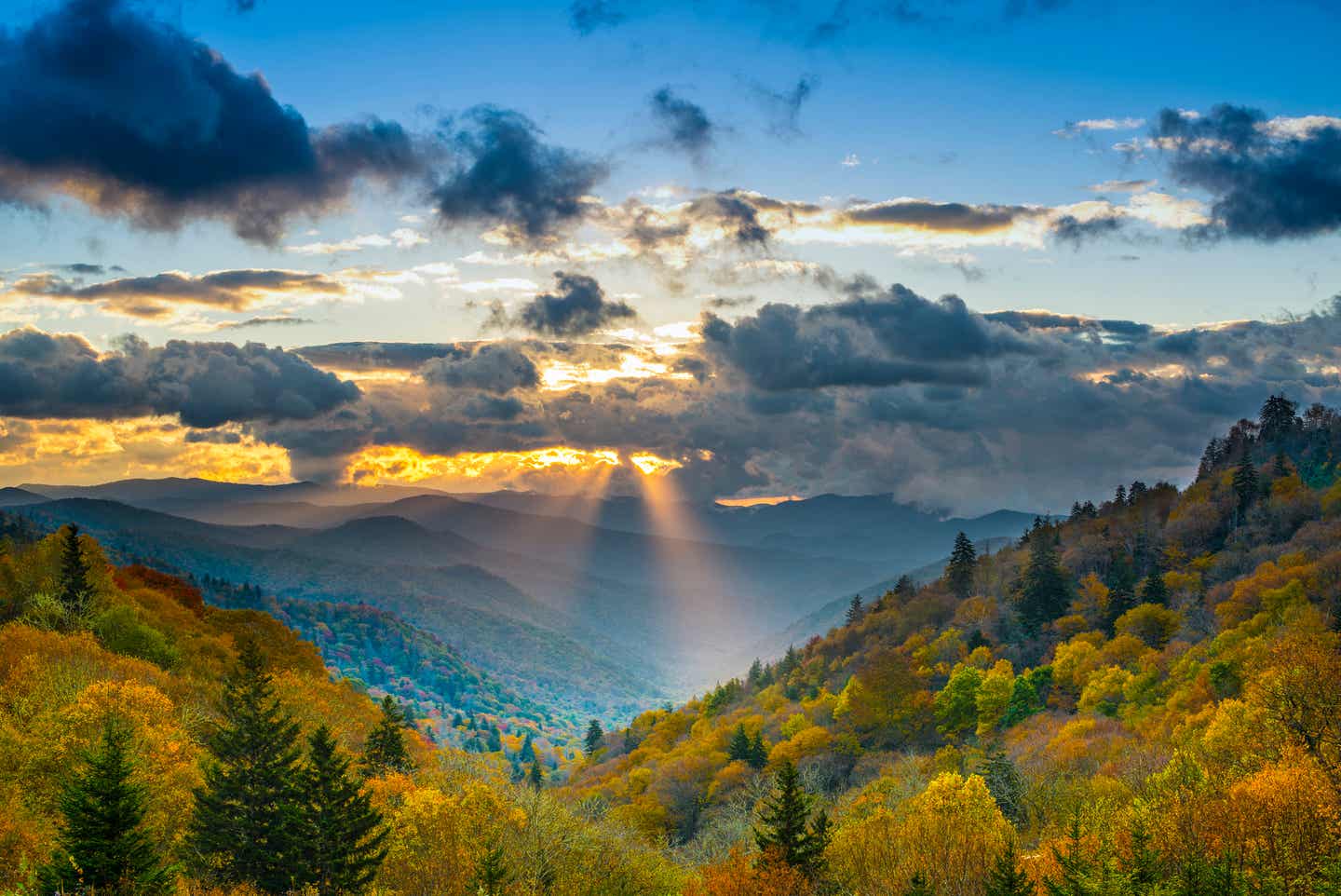 Great Smoky Mountains in den Südstaaten der USA