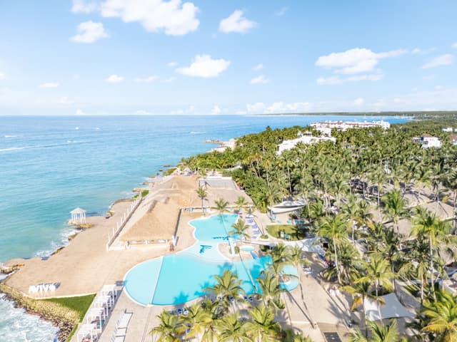 Luftbild des Viva Dominicus Beach by Wyndham