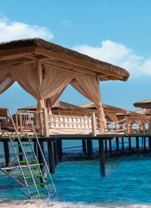 Maxx Royal Hotels Blick auf den Strand vom Maxx Royal