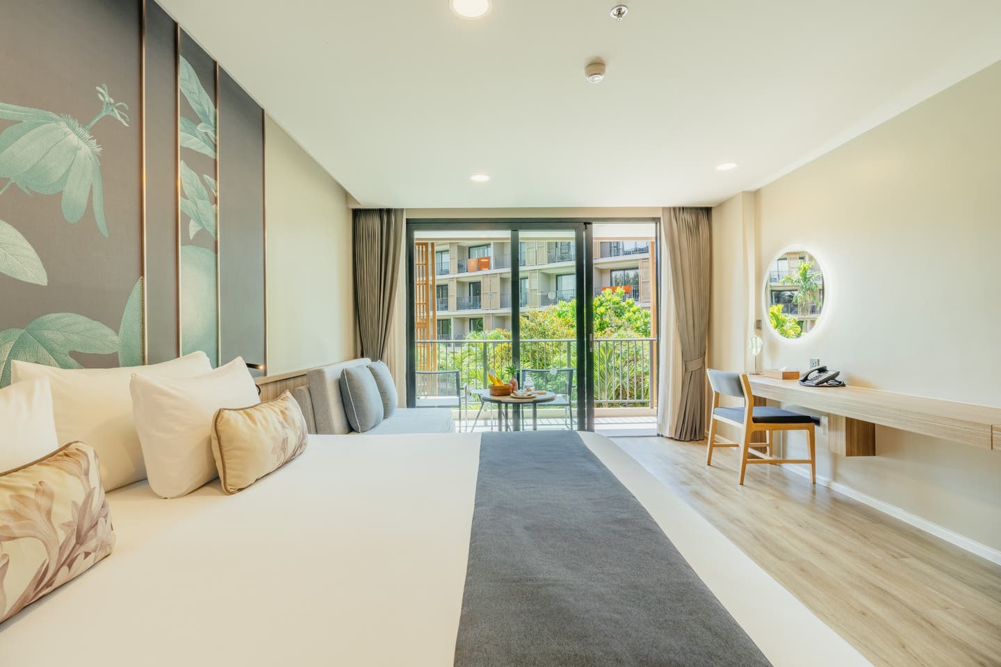 Blick in ein Flora-Zimmer