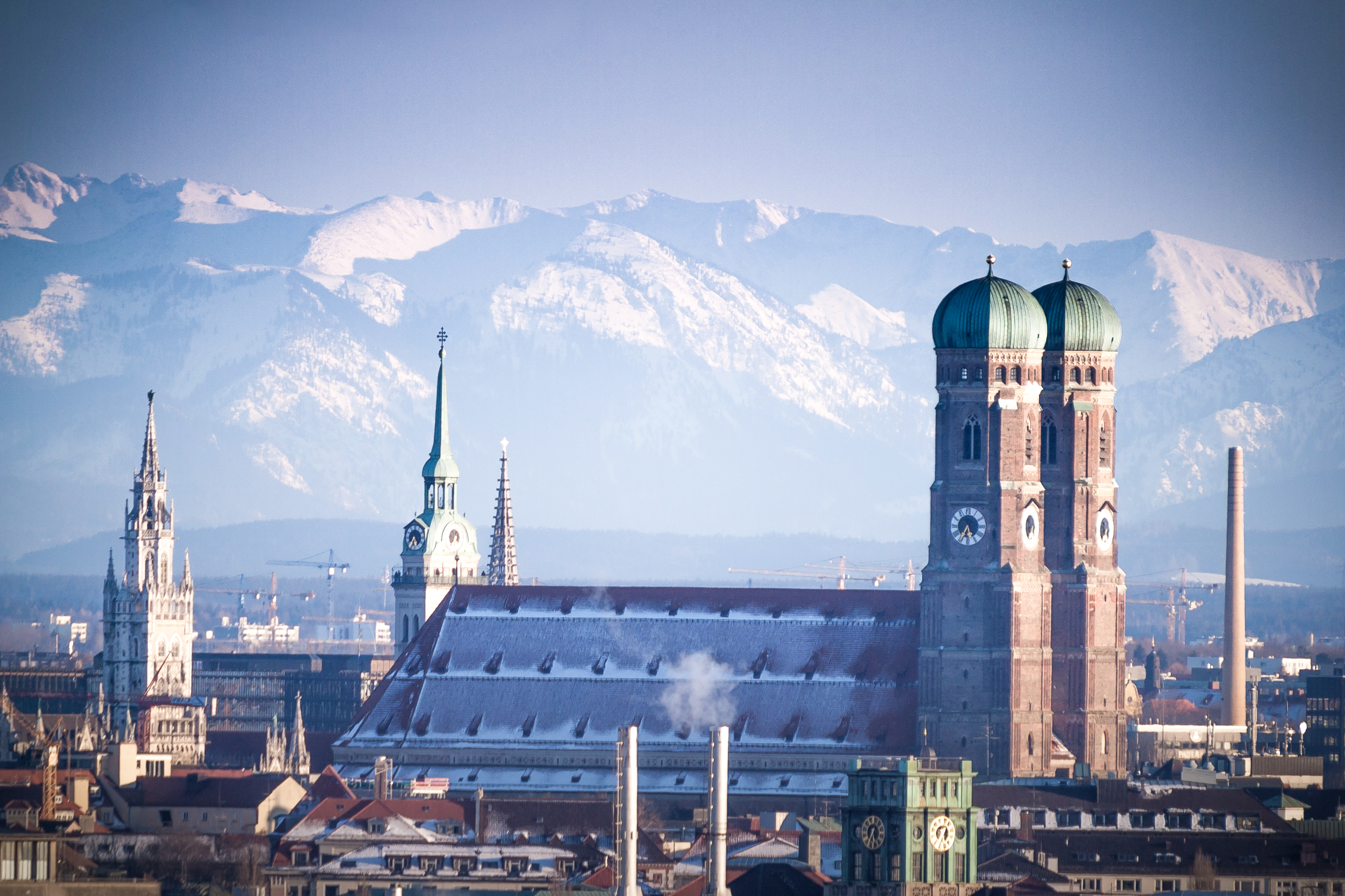 Winter In The City - Städtereisen im Winter München Stadt Frauenkirche