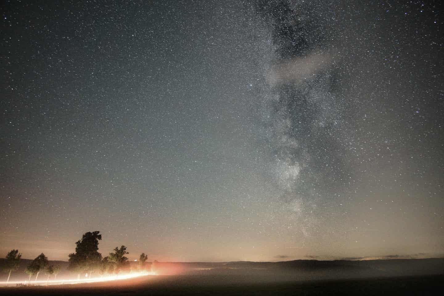 Wernigerode Urlaub mit DERTOUR. Sternenhimmel mit Milchstraße über dem Harz