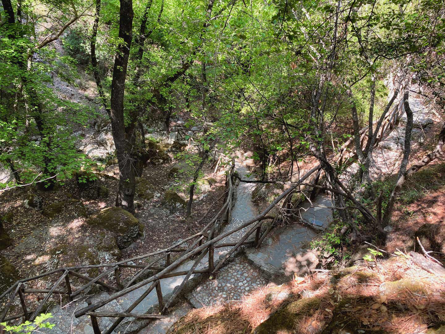 Landschaft im Schmetterlingstal auf Rhodos