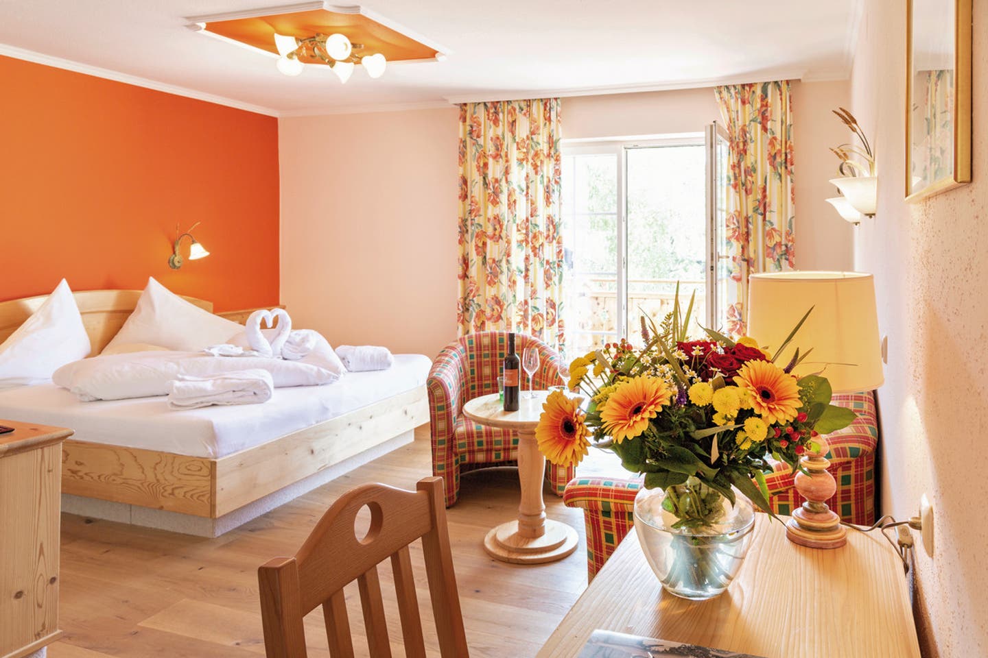Wohnbeispiel Doppelzimmer mit Balkon