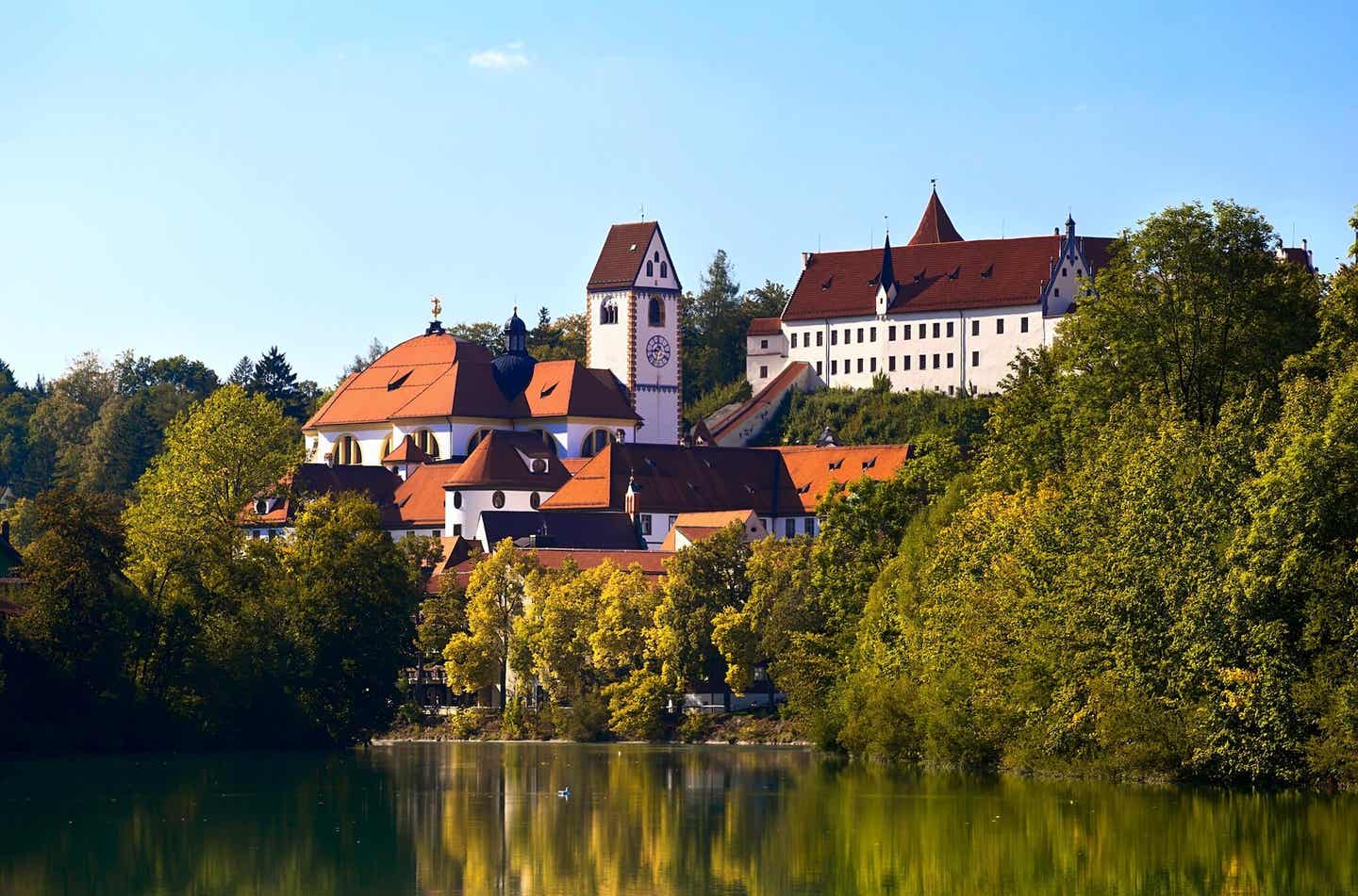 Traumhafter Blick auf Füssen