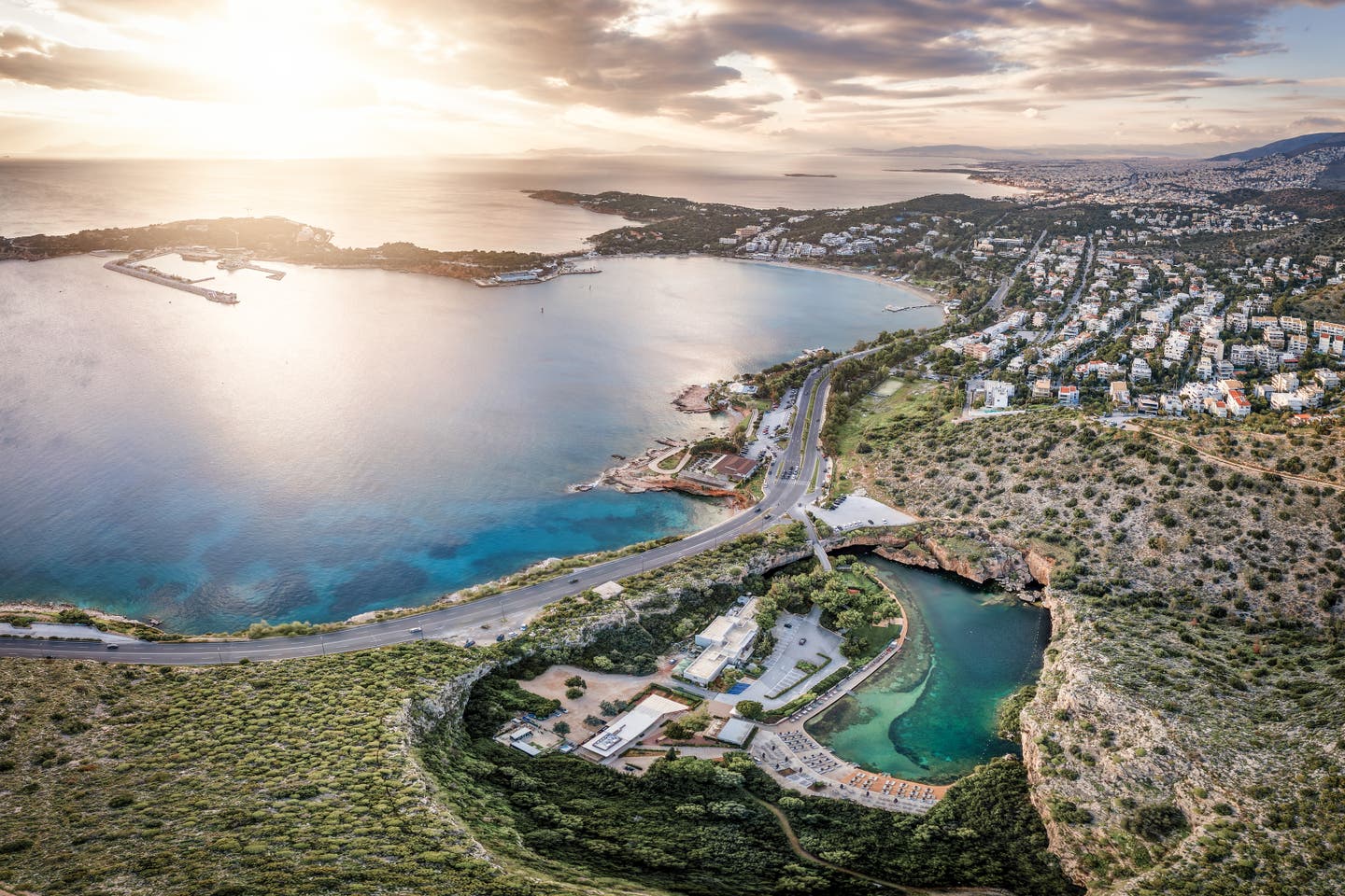 Heiße Quellen Griechenland: Vouliagmeni im Süden Athens