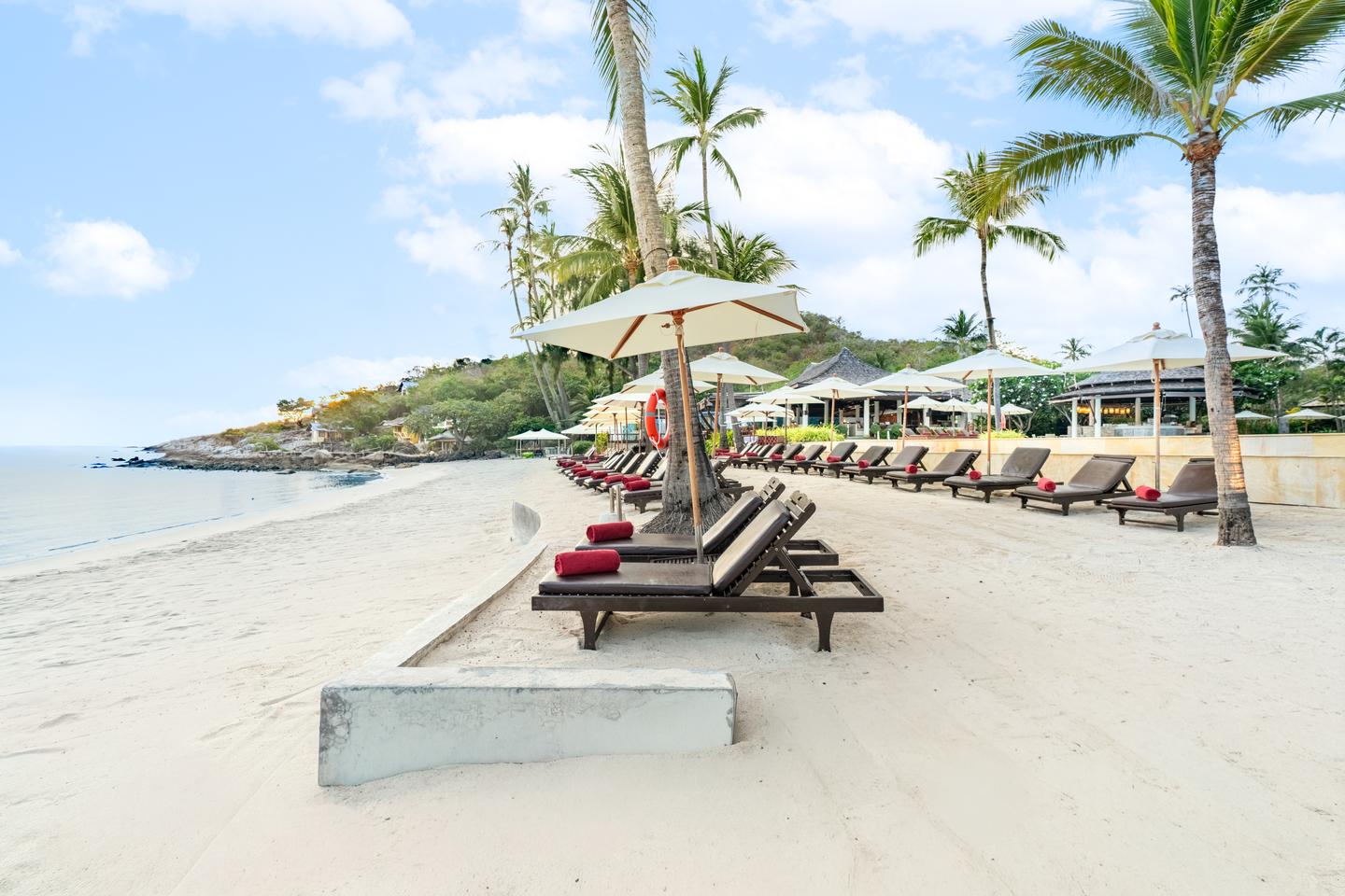 Hotelstrand Liegen