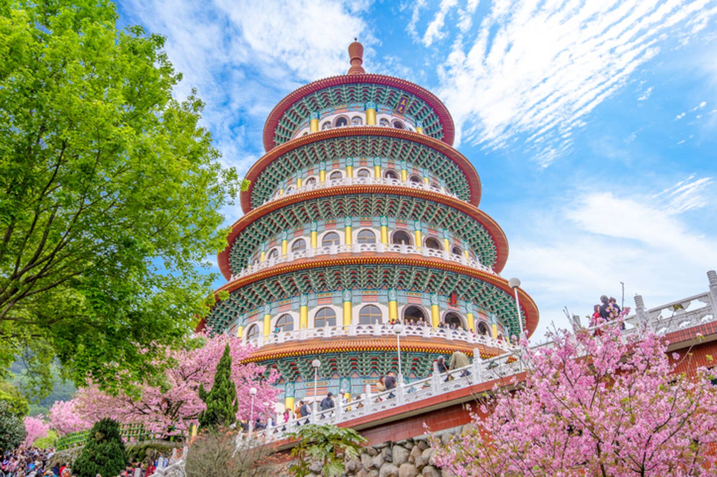 Rundreisen Taiwan: der Tempel Tien Yuan in Taipeh