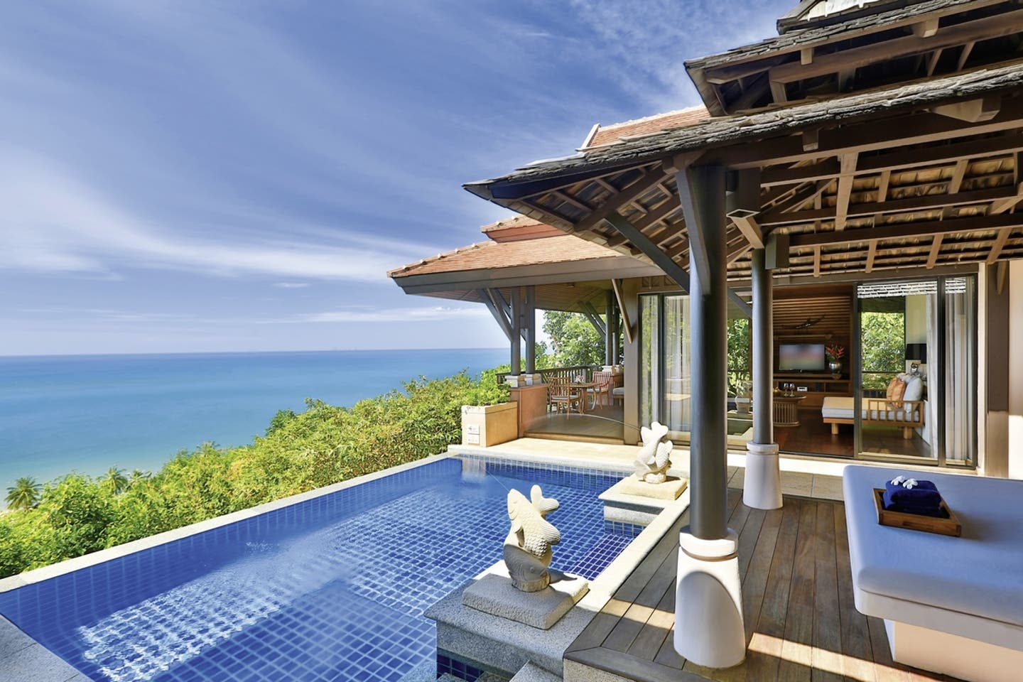 Hillside Ocean View Private Pool Villa One Bedroom