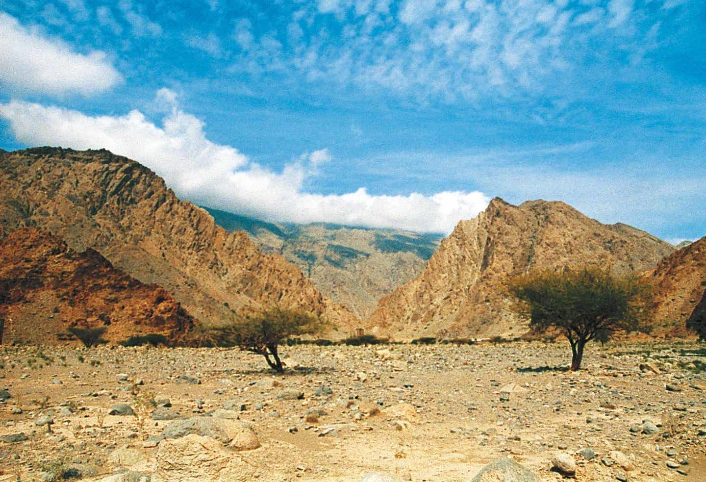 Das Oman-Hajar-Gebirge