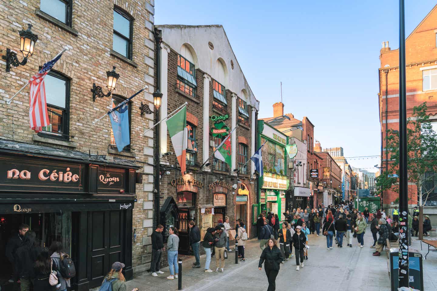 Städtetrip im Juli: Temple Bar District in Dublin