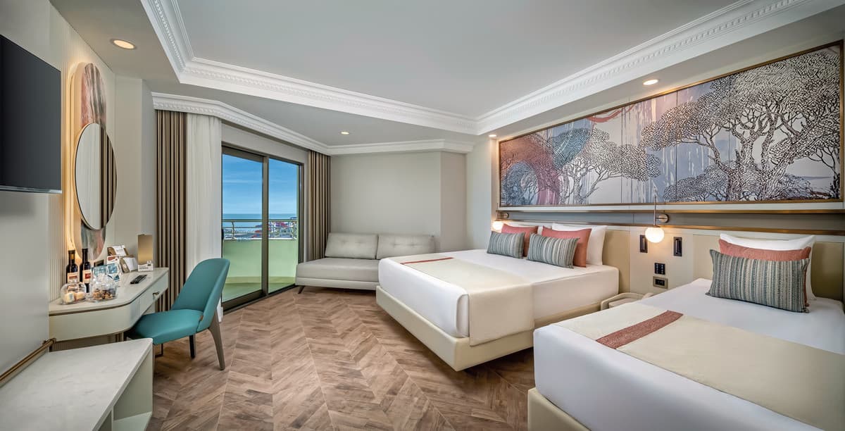 Wohnbeispiel Doppelzimmer Meerblick