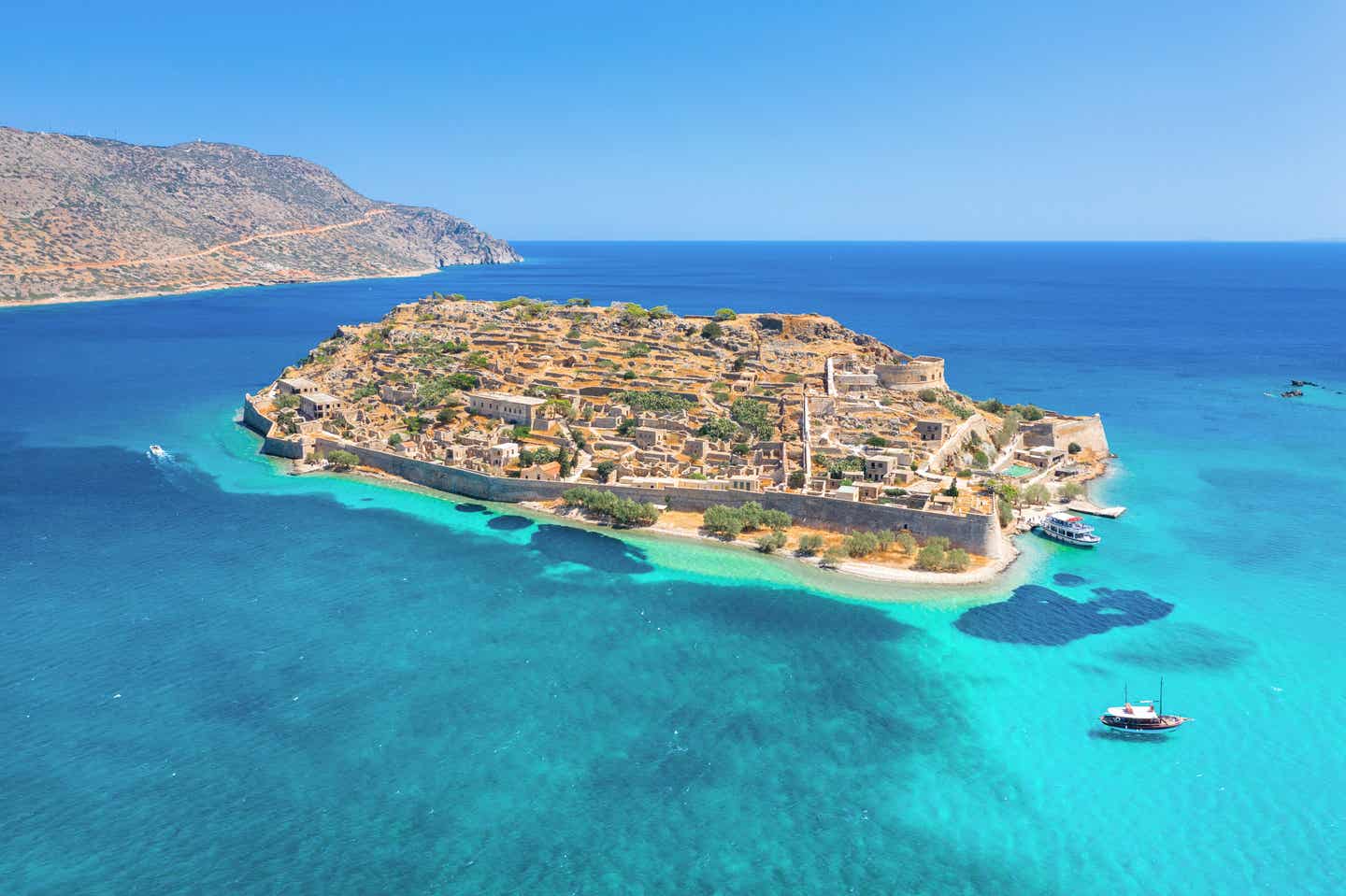 Die ehemalige Leprakolonie Spinalonga