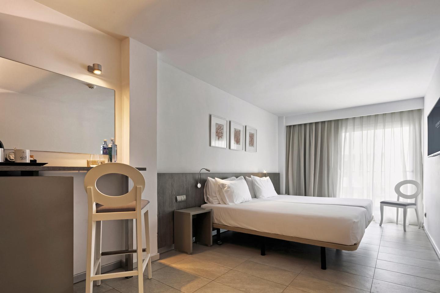 Wohnbeispiel Doppelzimmer Deluxe mit Terrasse