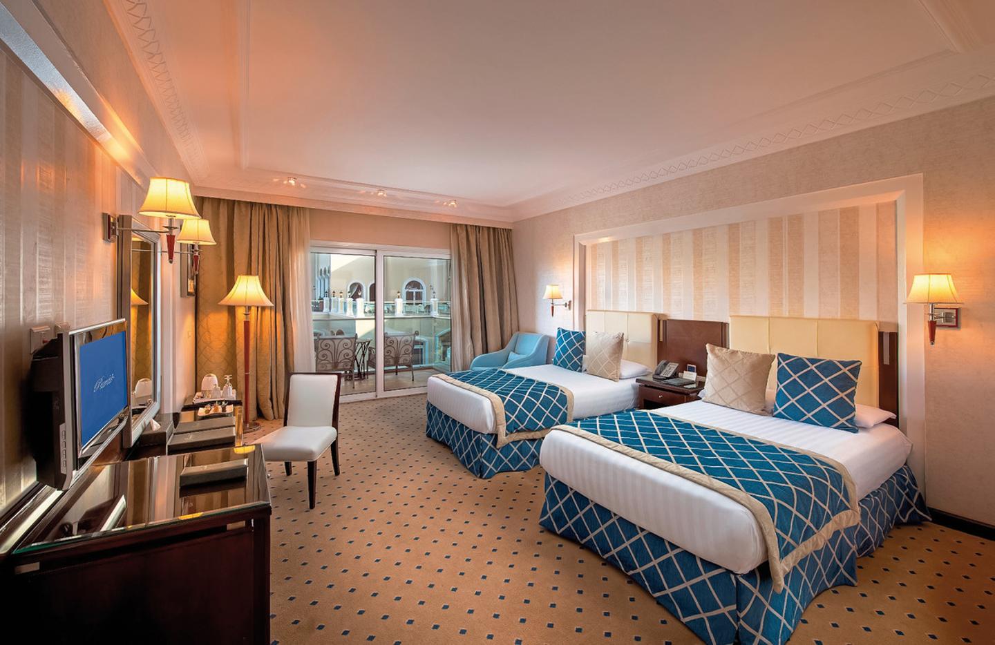 Wohnbeispiel Doppelzimmer Poolblick