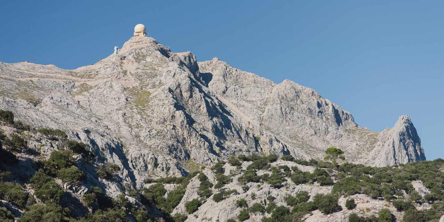 Puig Major, der höchste Berg in der Serra de Tramuntana