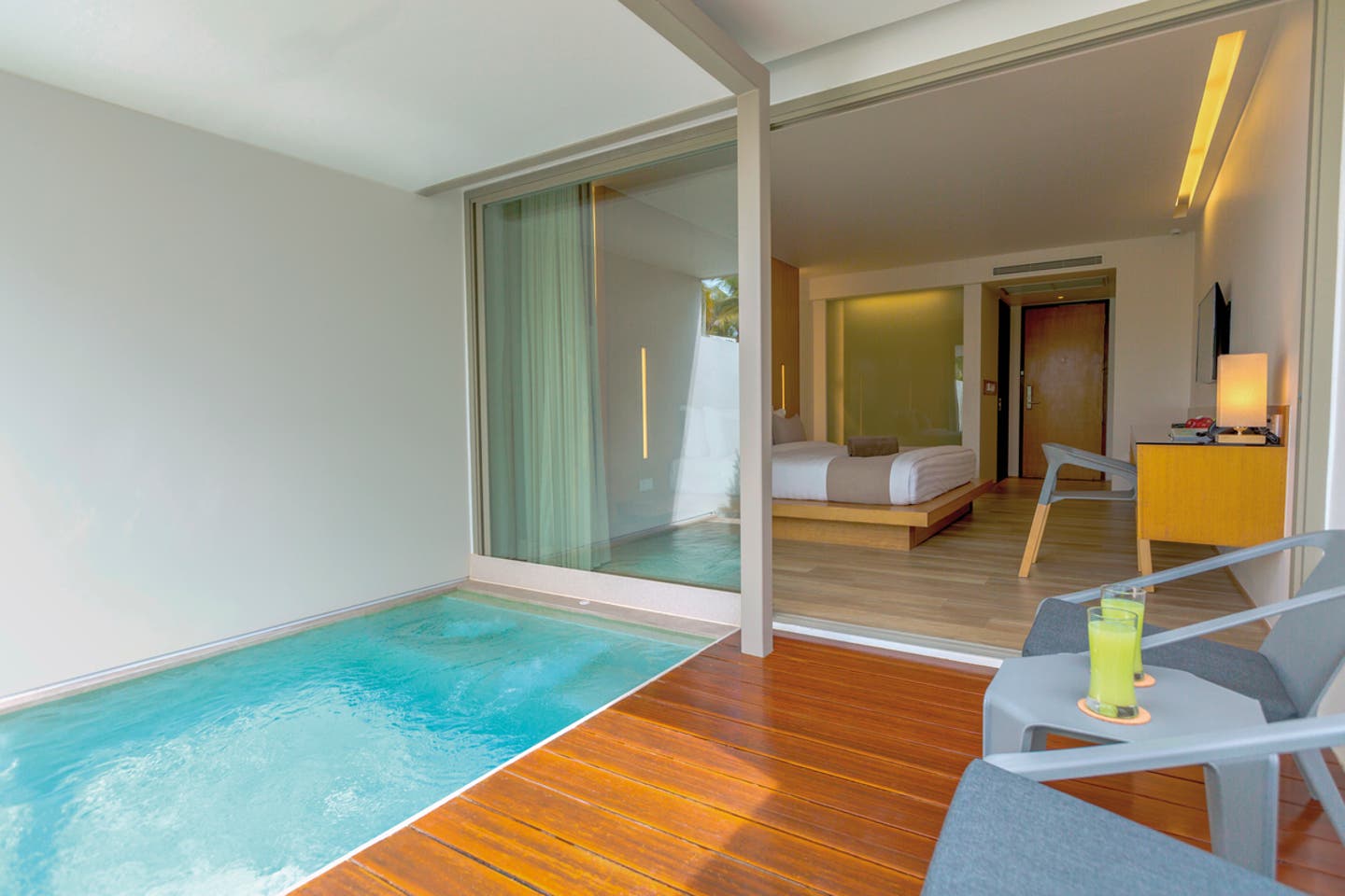 Wohnbeispiel Deluxe Plunge Pool