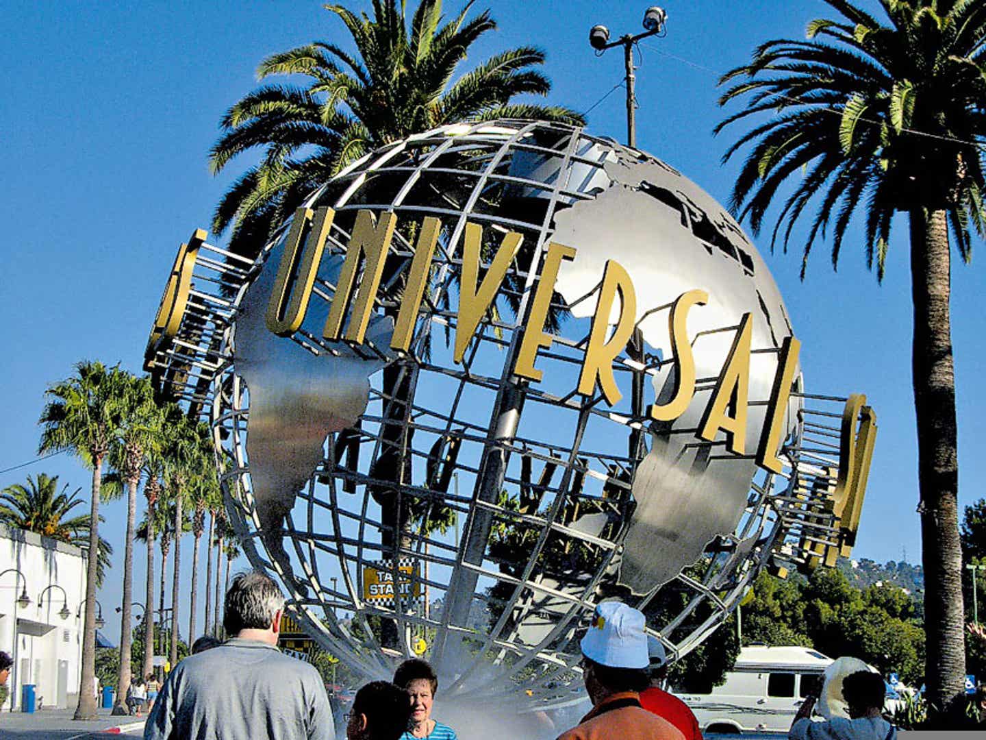 Der Eingang der Universal Studios Hollywood