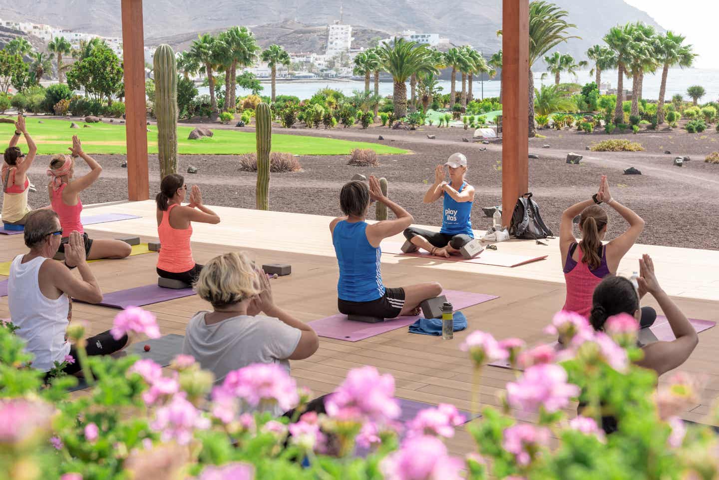 Yoga im Playitas Resort