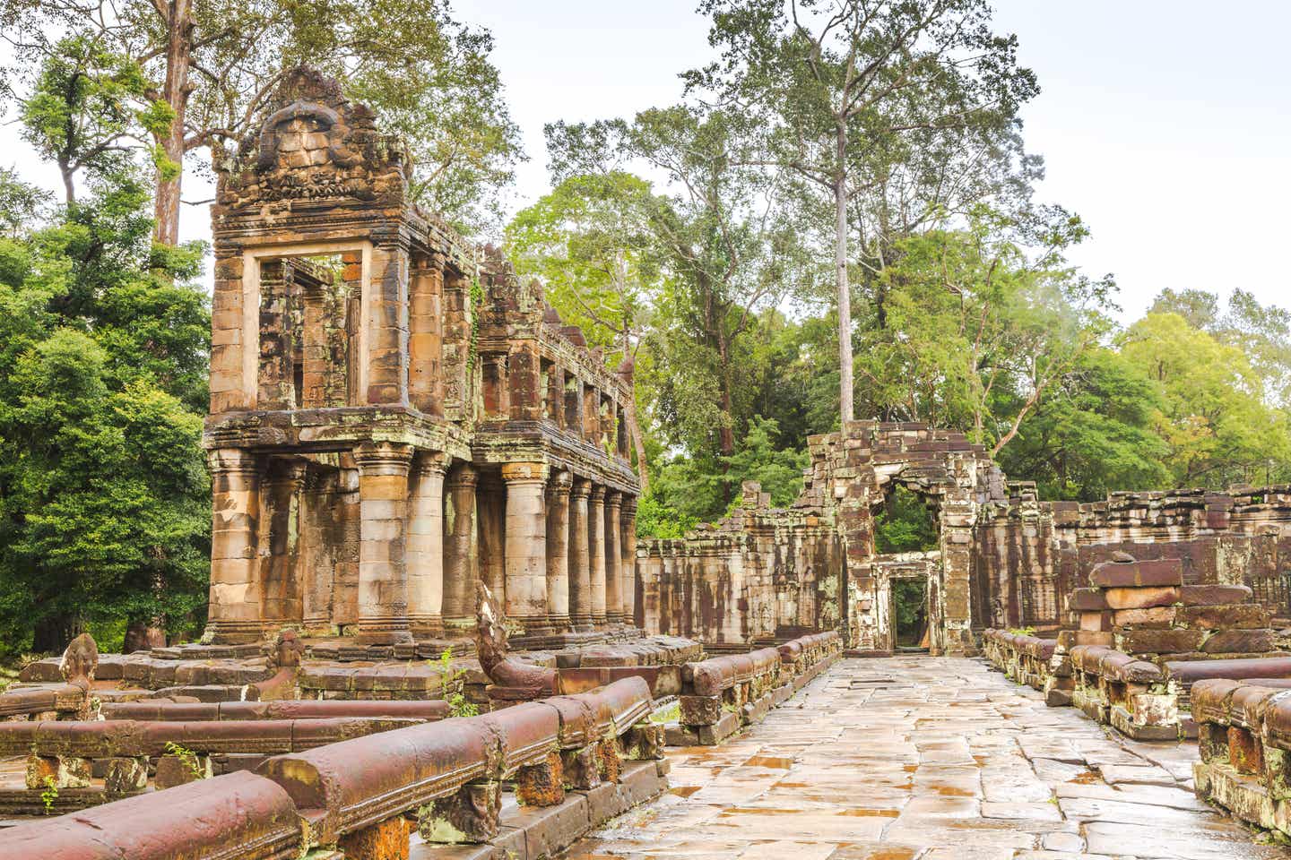 Kambodschas beste Reisezeit für Siem Reap: Khan Tempel besichtigen