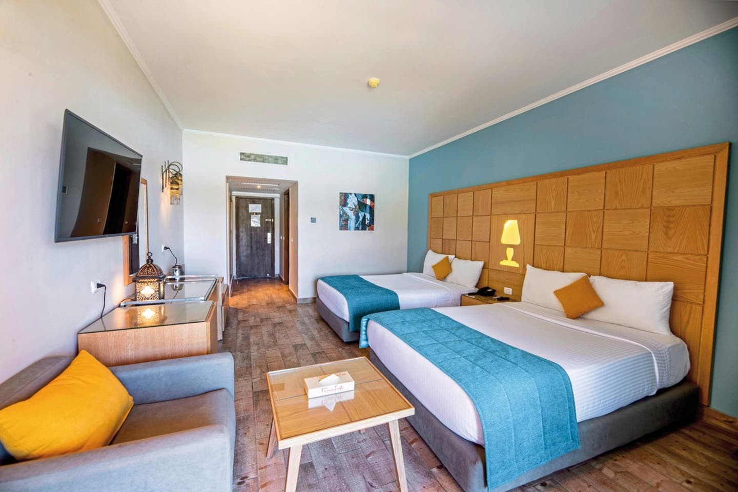 Wohnbeispiel Doppelzimmer Standard Gartenblick