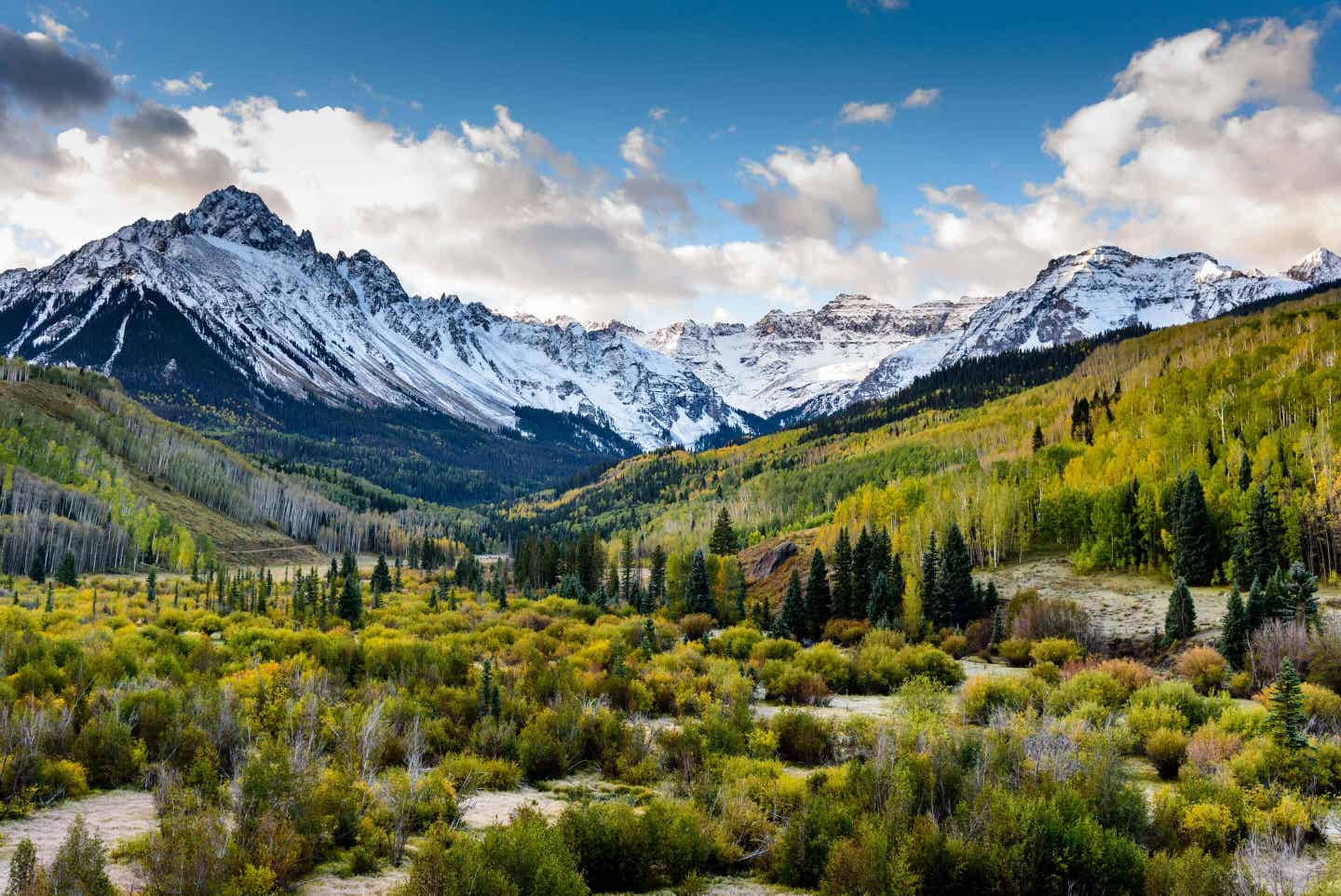 Die Rocky Mountains in Kanadas Westen