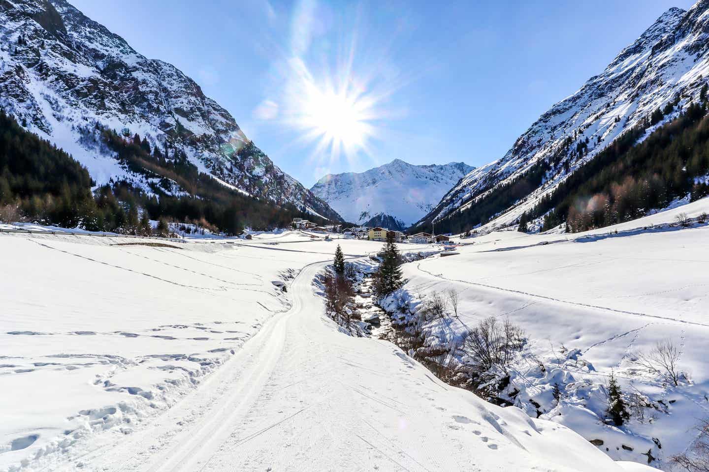 Die schönsten Skigebiete in Österreich: Schneelandschaft in Tirol