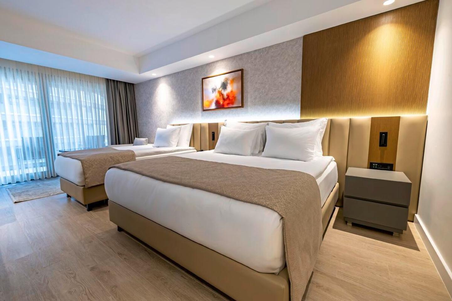 Modellbild Wohnbeispiel Doppelzimmer Deluxe