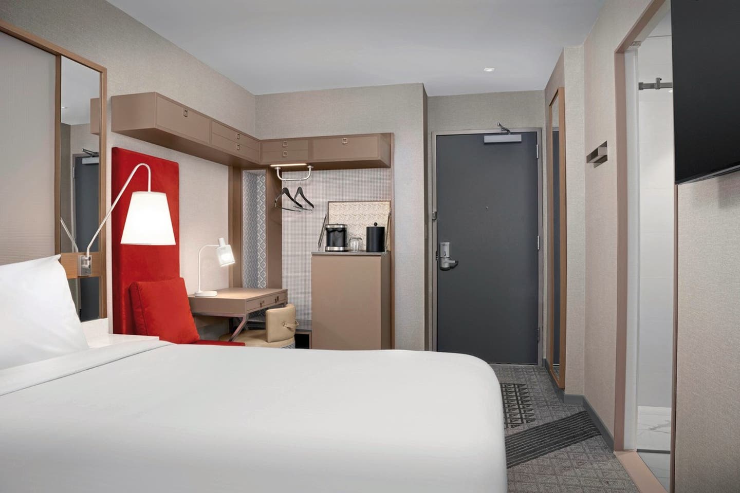 Wohnbeispiel One King Guestroom