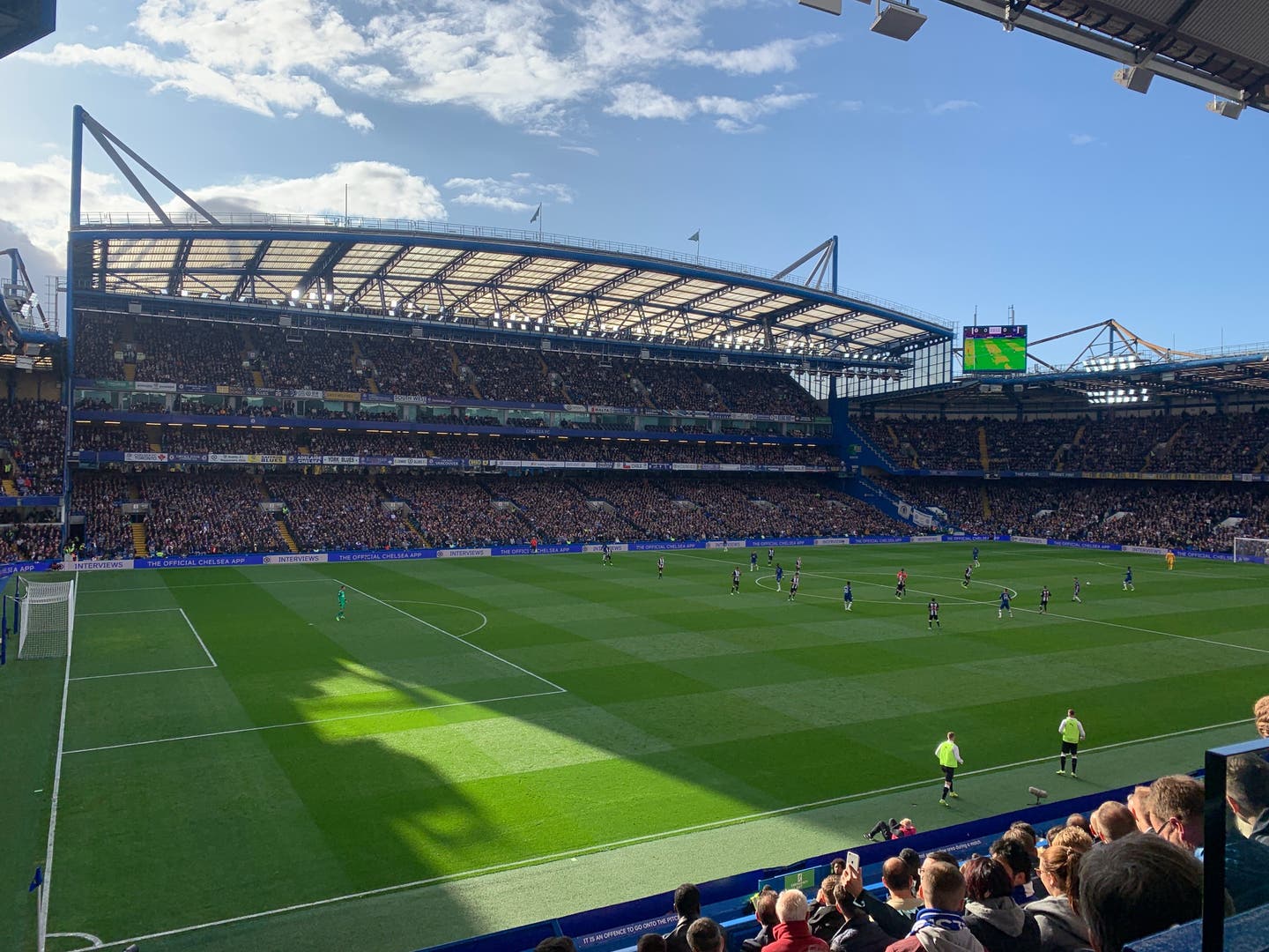 FC Chelsea Tickets und Hotel. Foto des Stadions