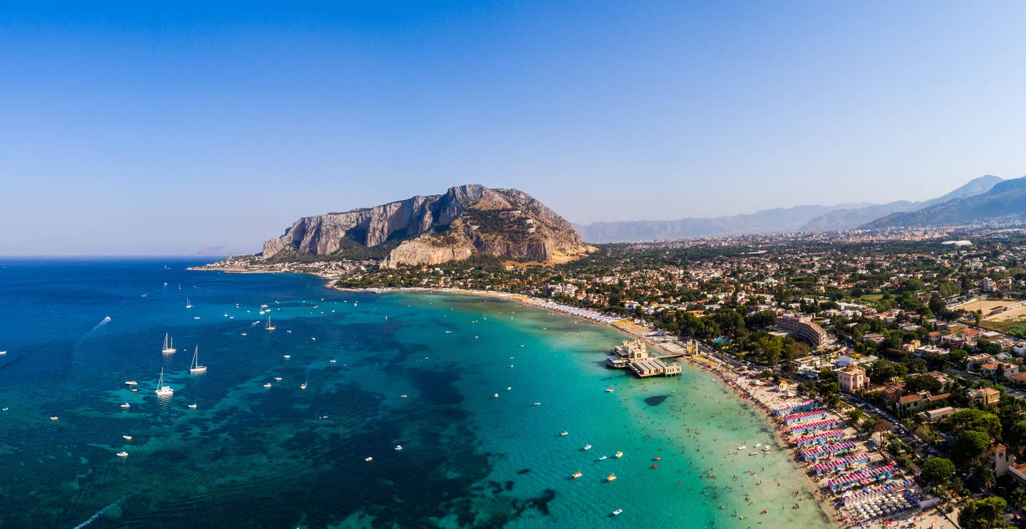 Urlaub in Palermo – Blick auf die Küste