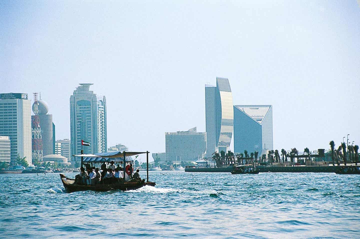 Abras (Wassertaxis) am Dubai Creek