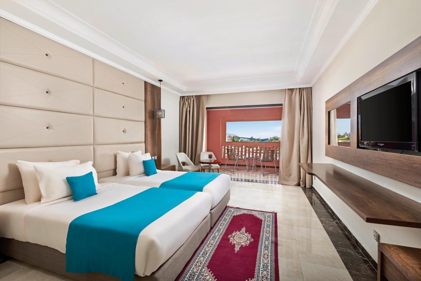 Wohnbeispiel Doppelzimmer Poolblick
