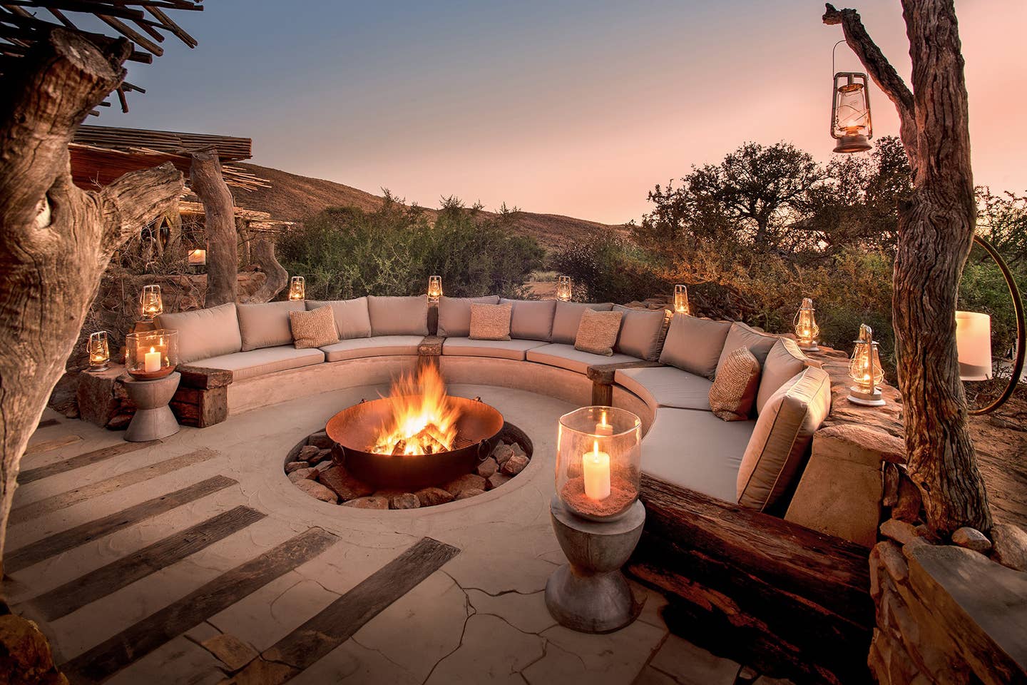 Luxusurlaub Afrika: Safari Garden Lounge 