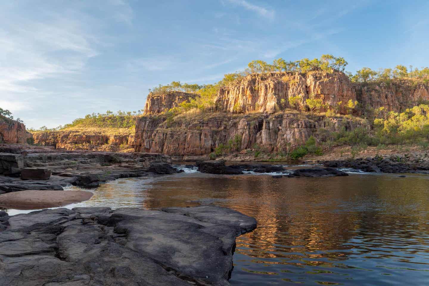 Die Nitmiluk-Schlucht im Northern-Territory in Australien