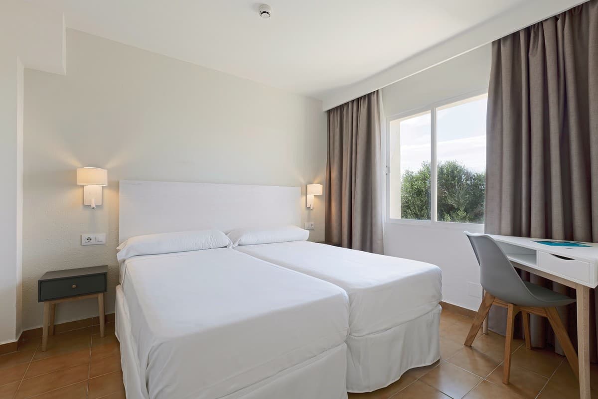 Wohnbeispiel Appartement 1 Schlafzimmer Gartenblick