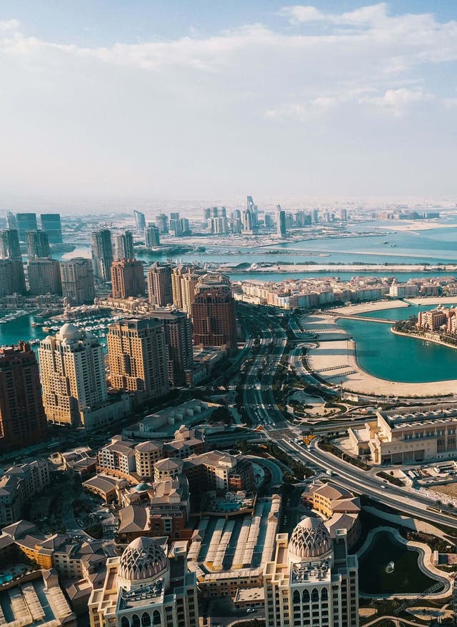Katars Sehenswürdigkeiten Katars Sehenswürdigkeiten: Panorama von Doha