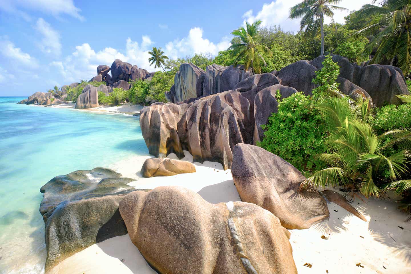 Anse Source d'Argent Beach auf den Seychellen