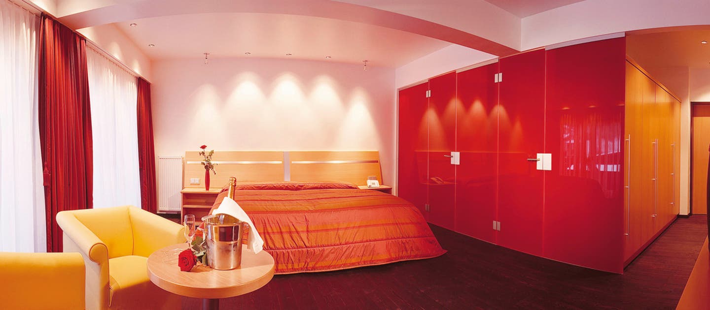 Wohnbeispiel Doppelzimmer Red Passion