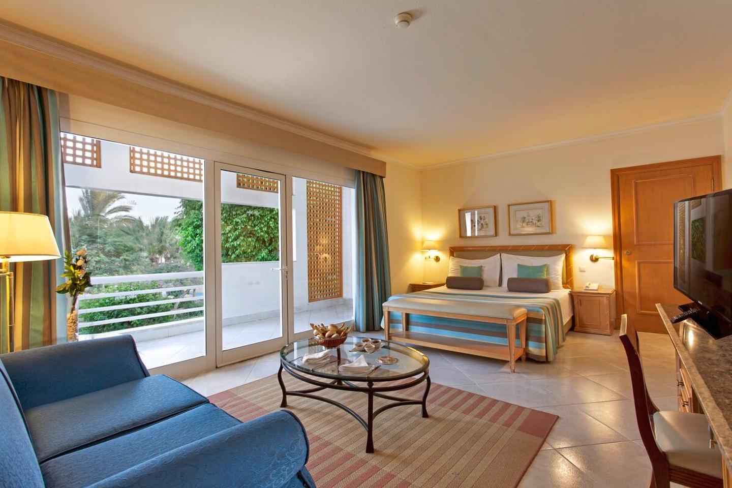 Wohnbeispiel Doppelzimmer Superior Poolblick