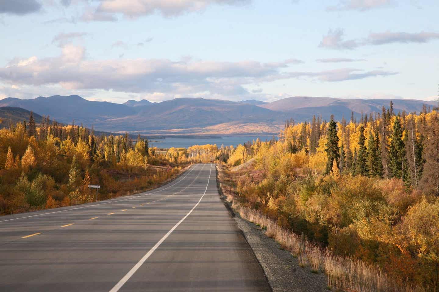 Berge im Yukon